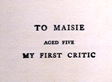 [Deidcation] from Odyssey for Boys and Girls by Alfred J. Church