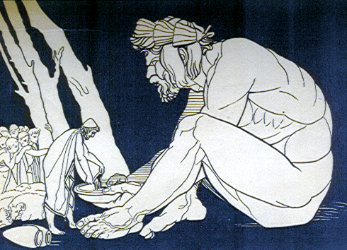 [Illustration] from Odyssey for Boys and Girls by Alfred J. Church