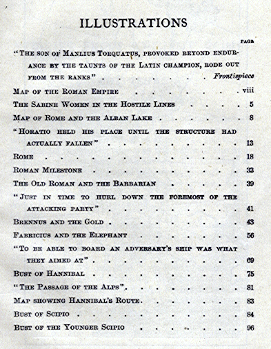 [Illustrations] from Stories from Ancient Rome by Alfred J. Church