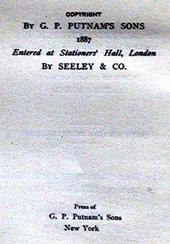 [Copyright] from Count of the Saxon Shore by Alfred J. Church
