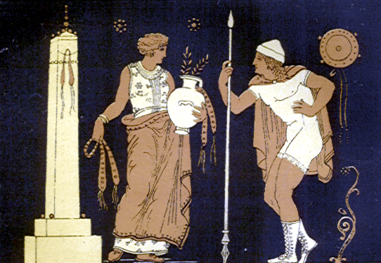 [Illustration] from Stories from Greek Tragedians by Alfred J. Church