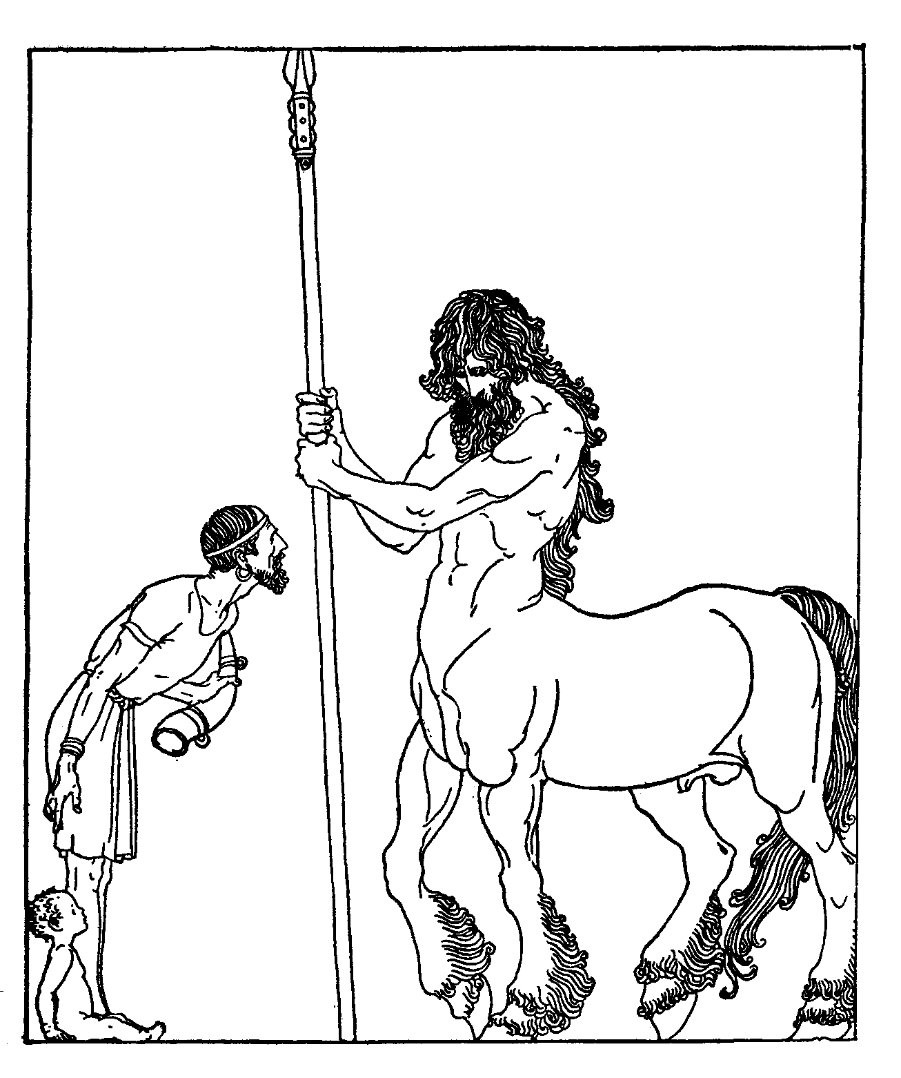 [Illustration] from Golden Fleece by Padraic Colum