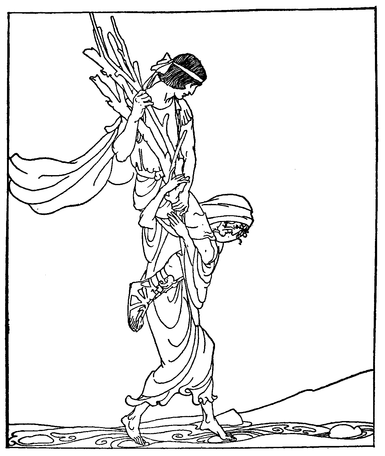 [Illustration] from Golden Fleece by Padraic Colum