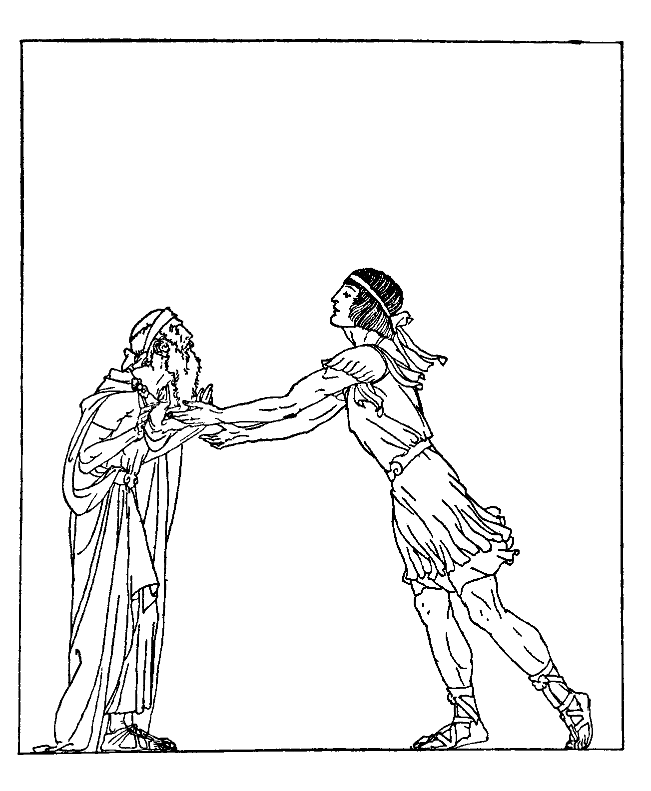 [Illustration] from Golden Fleece by Padraic Colum