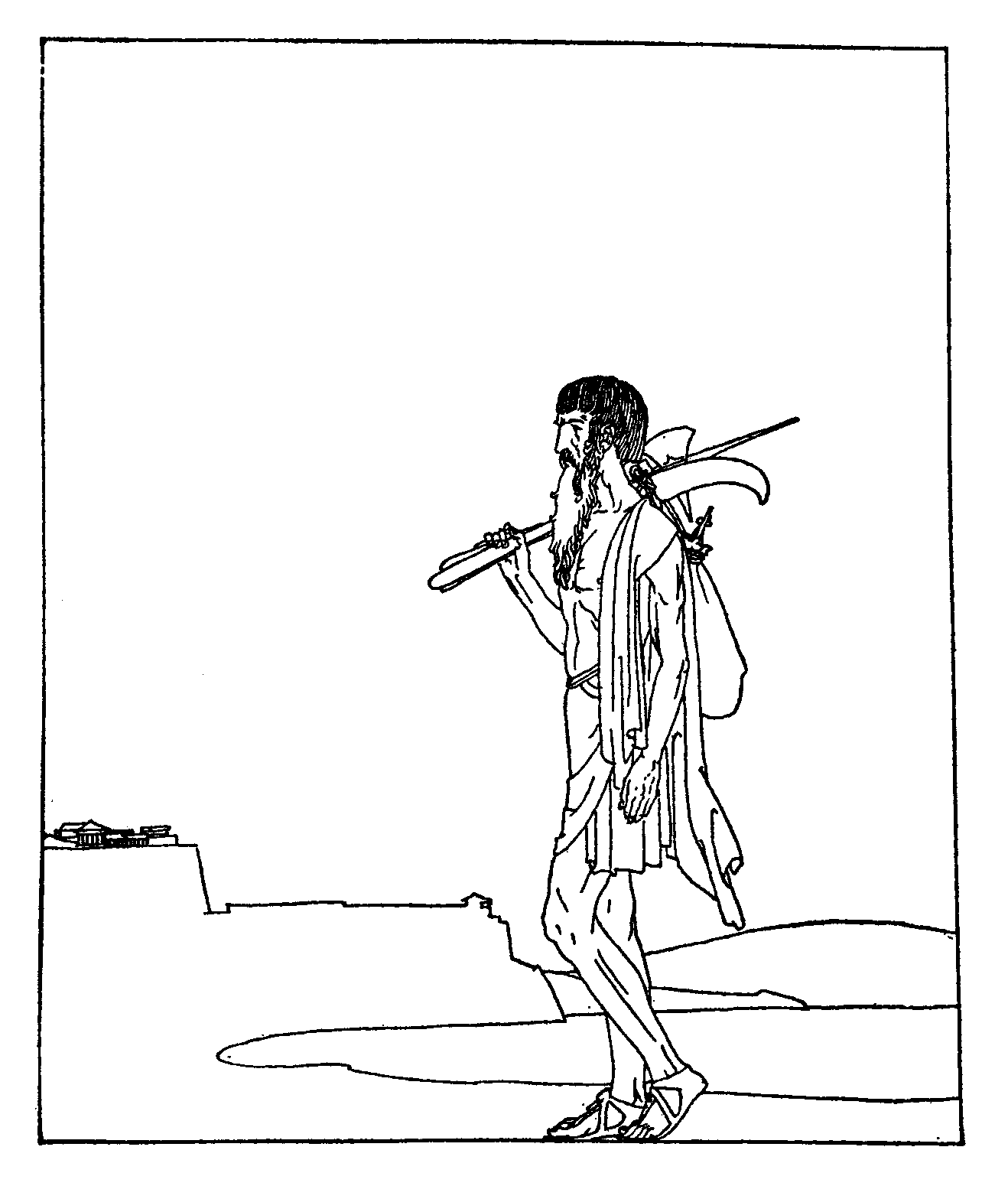 [Illustration] from Golden Fleece by Padraic Colum