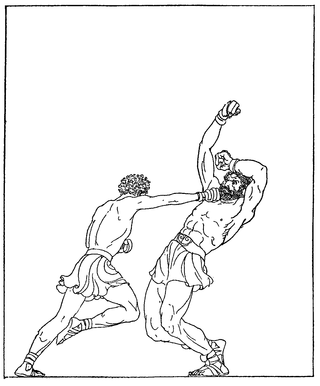 [Illustration] from Golden Fleece by Padraic Colum