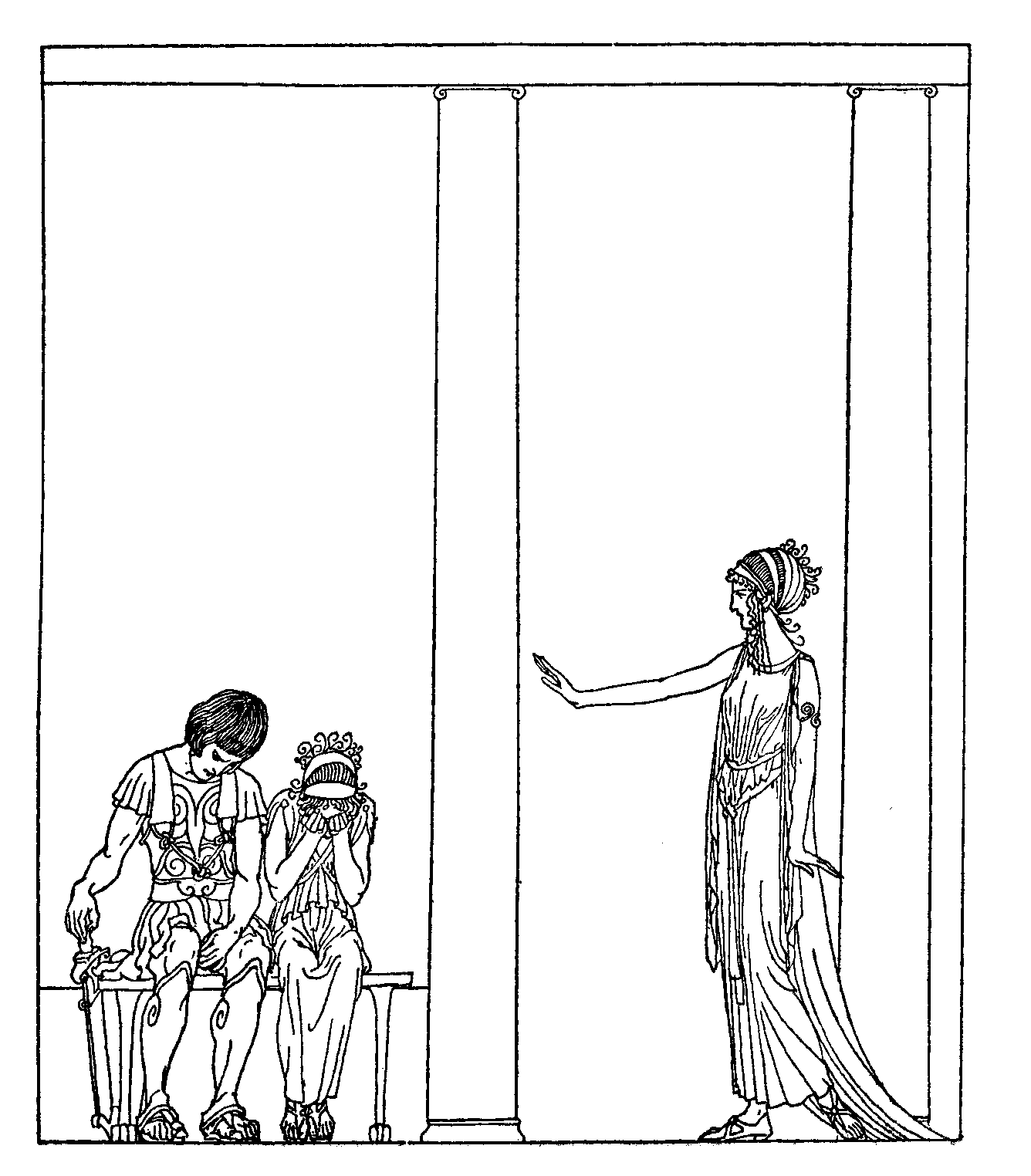 [Illustration] from Golden Fleece by Padraic Colum