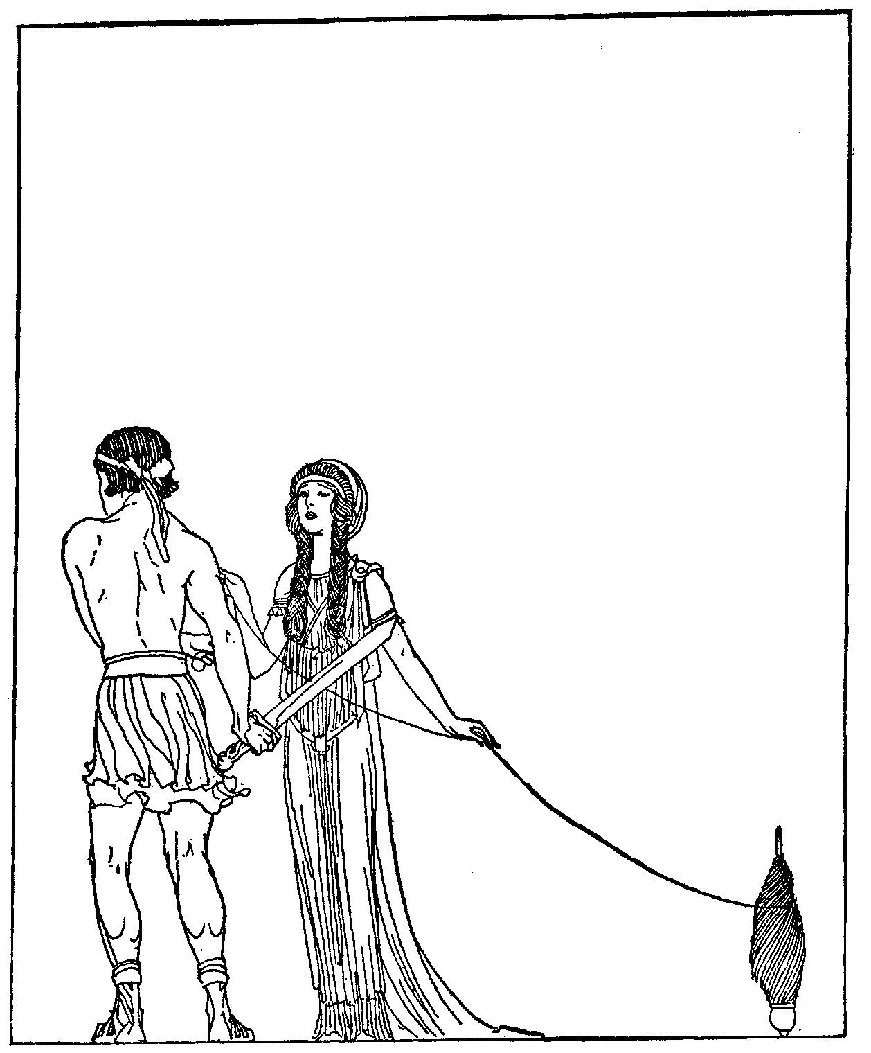 [Illustration] from Golden Fleece by Padraic Colum