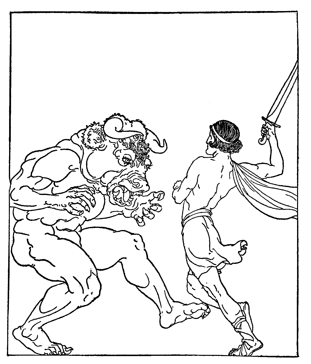 [Illustration] from Golden Fleece by Padraic Colum