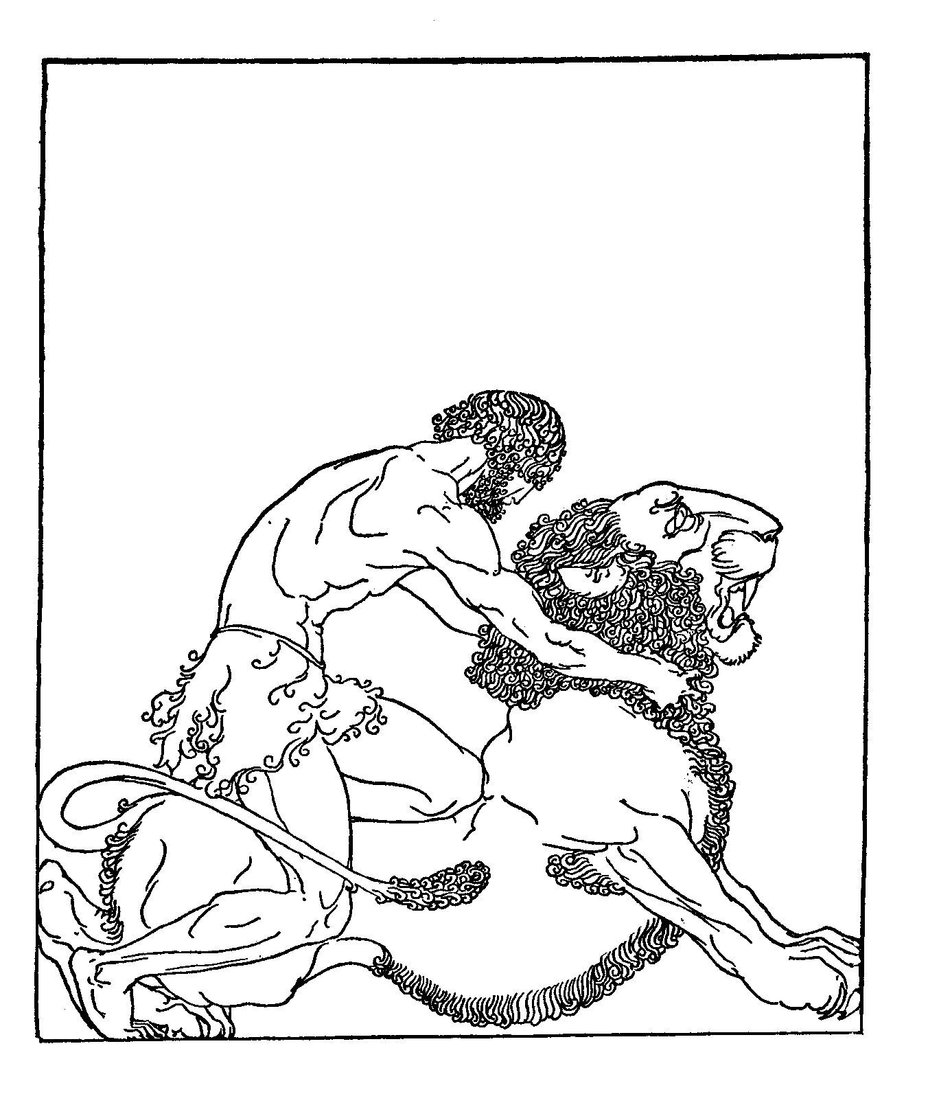 [Illustration] from Golden Fleece by Padraic Colum