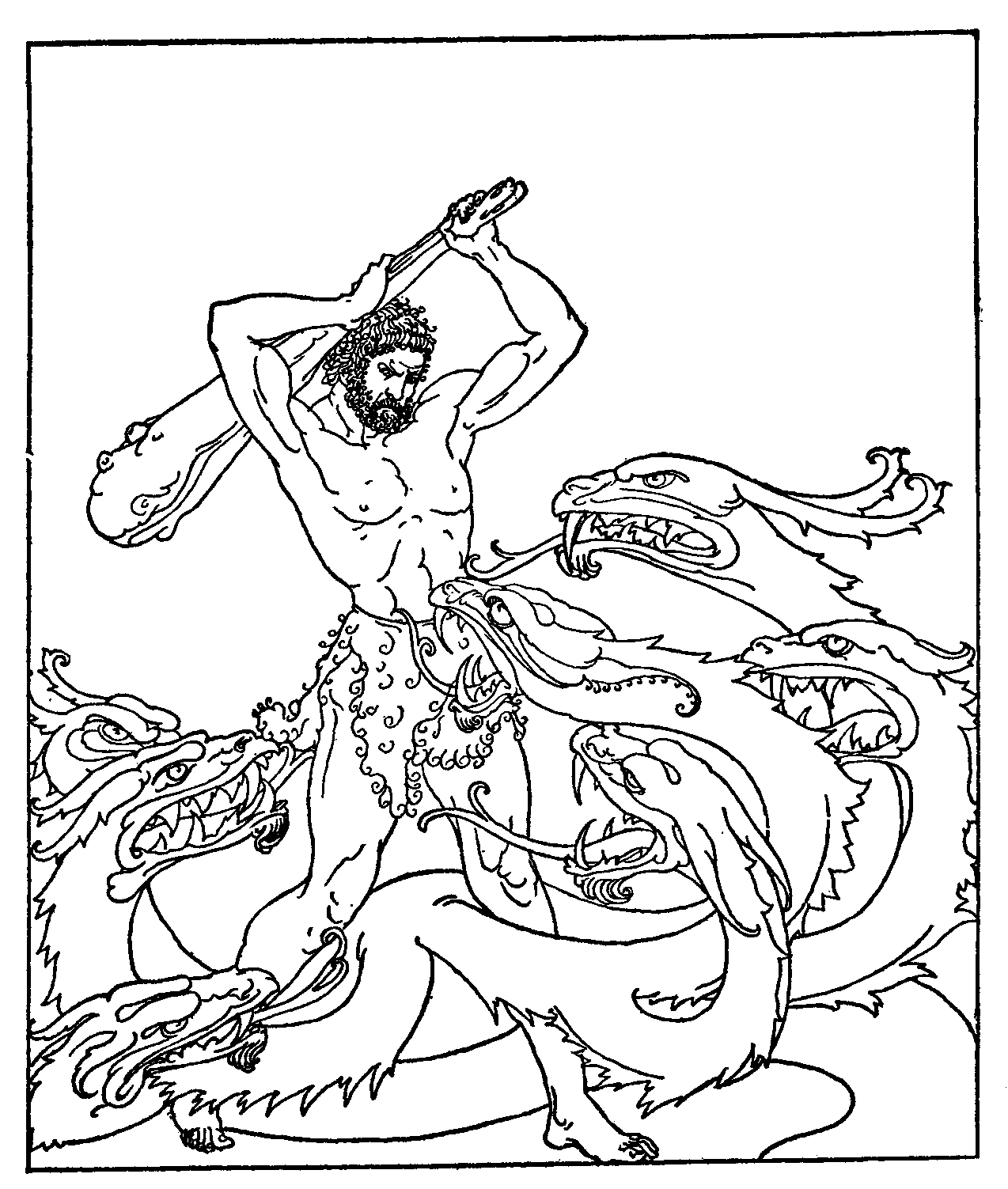 [Illustration] from Golden Fleece by Padraic Colum