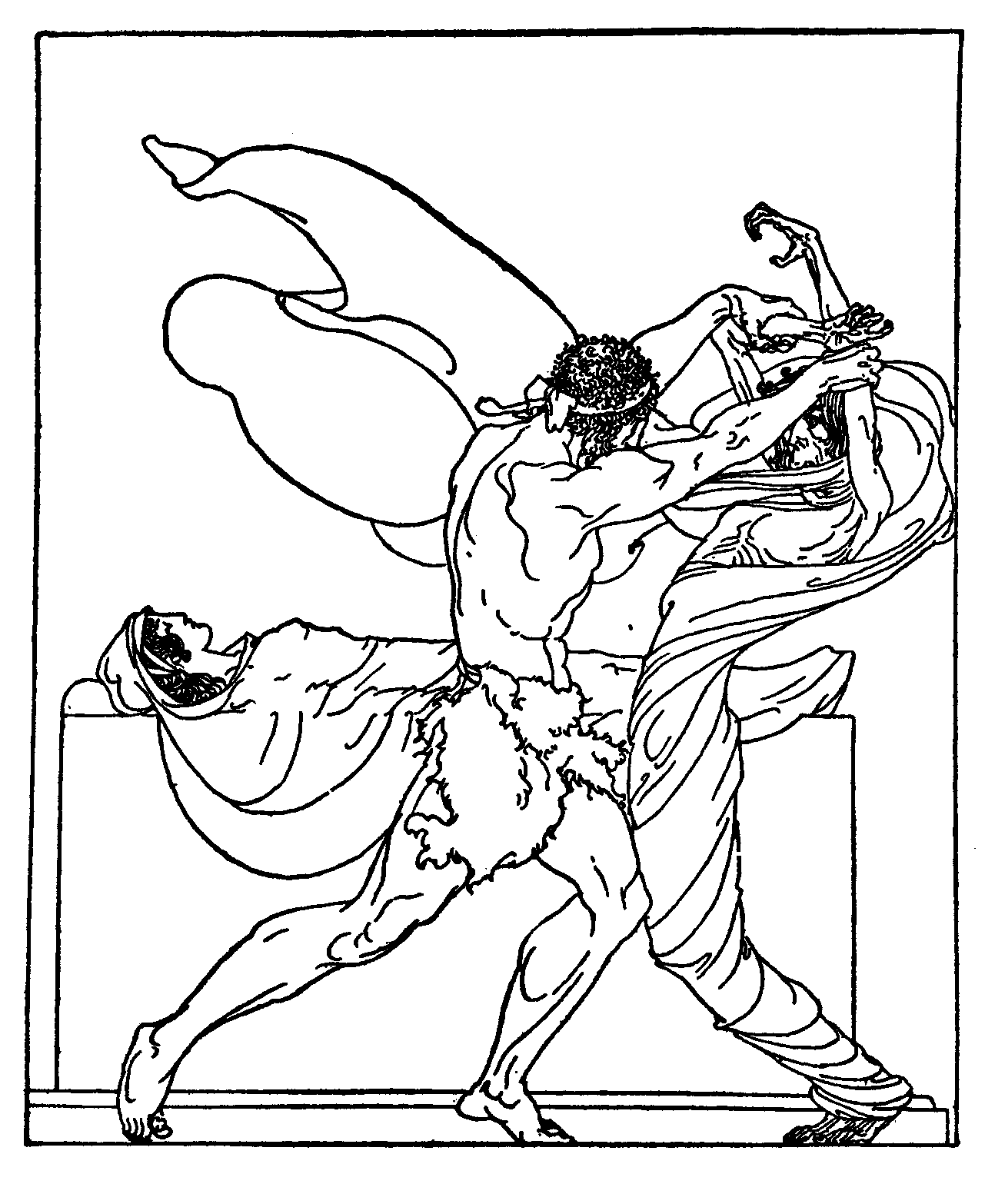 [Illustration] from Golden Fleece by Padraic Colum