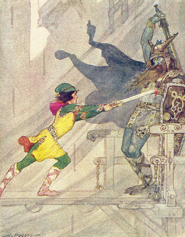 [Frontispiece] from King of Ireland's Son by Padraic Colum