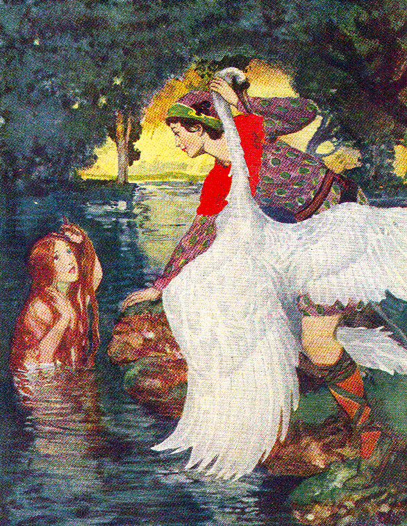 [Illustration] from King of Ireland's Son by Padraic Colum