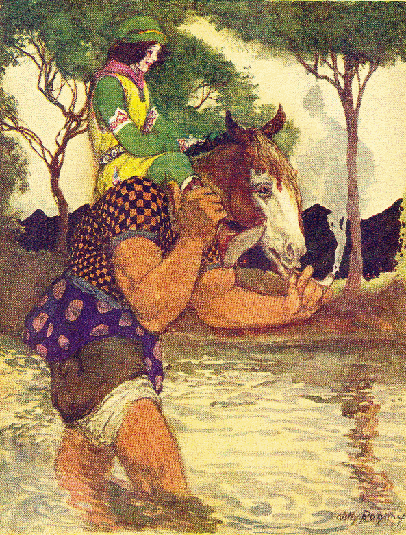 [Illustration] from King of Ireland's Son by Padraic Colum