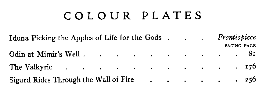 [Illustrations] from Children of Odin by Padraic Colum