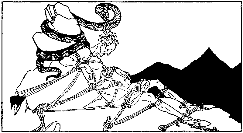 [Illustration] from Children of Odin by Padraic Colum