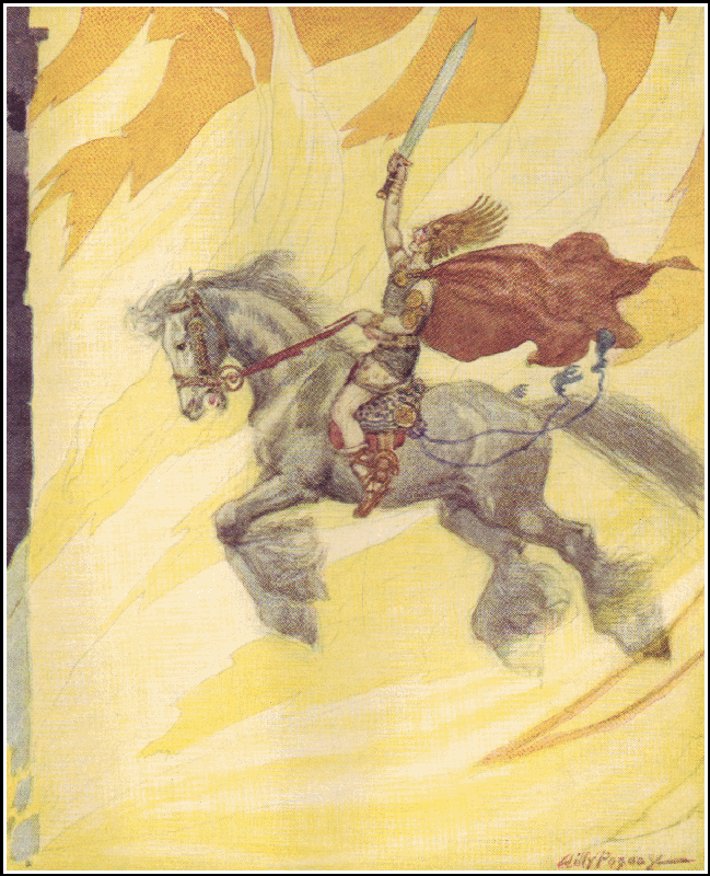 [Illustration] from Children of Odin by Padraic Colum