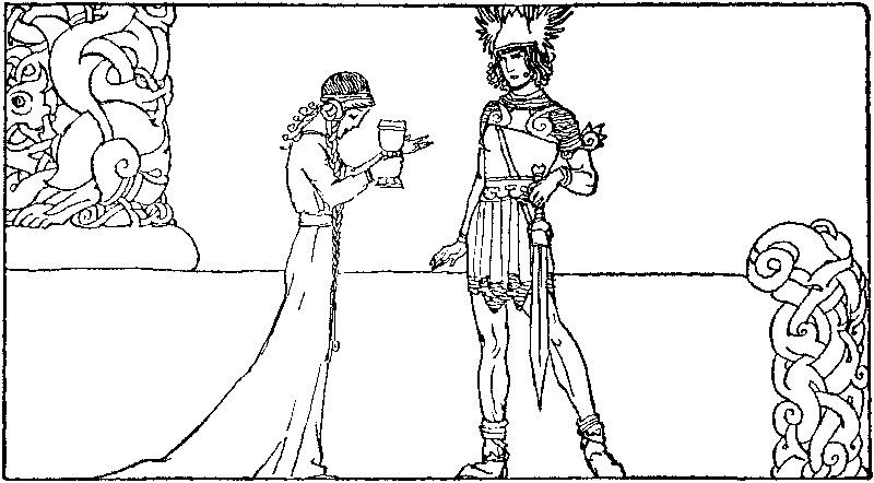 [Illustration] from Children of Odin by Padraic Colum