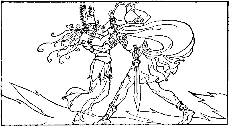 [Illustration] from Children of Odin by Padraic Colum