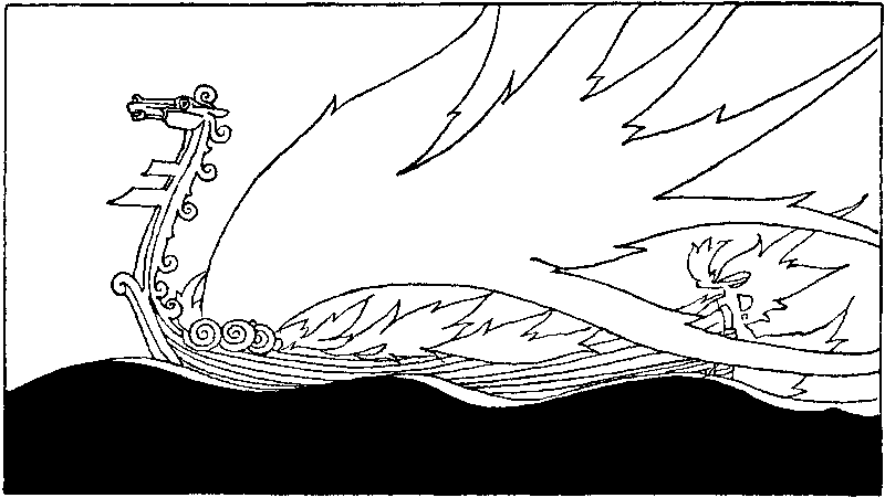 [Illustration] from Children of Odin by Padraic Colum