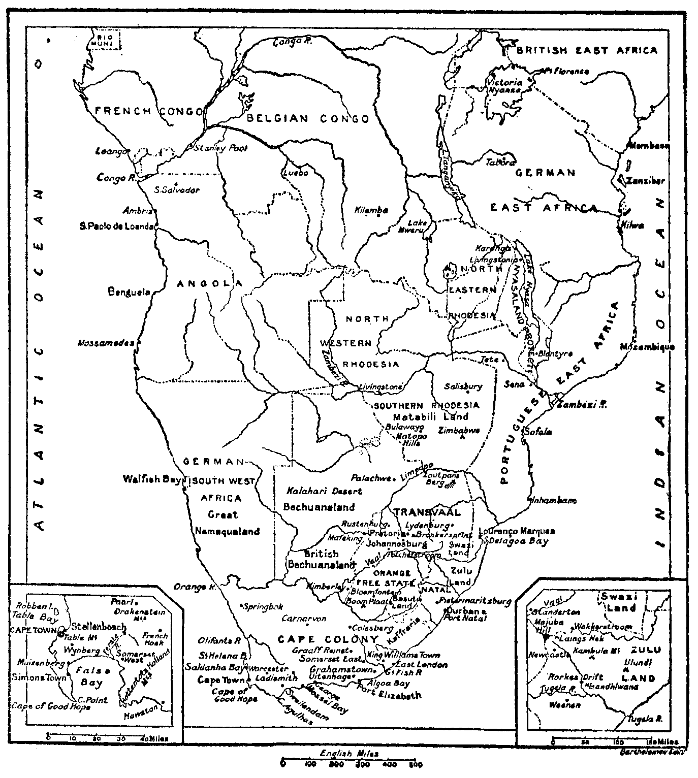 [Map] from South Africa by Ian D. Colvin