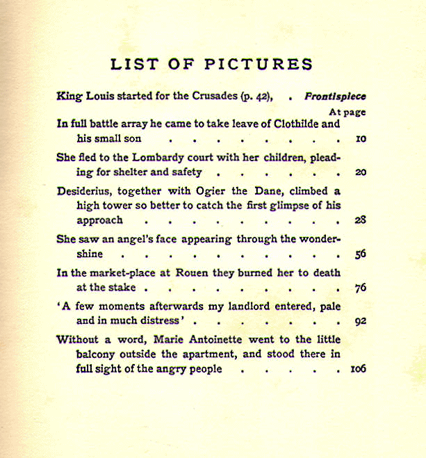 [Pictures] from Stories from French History by Lena Dalkeith