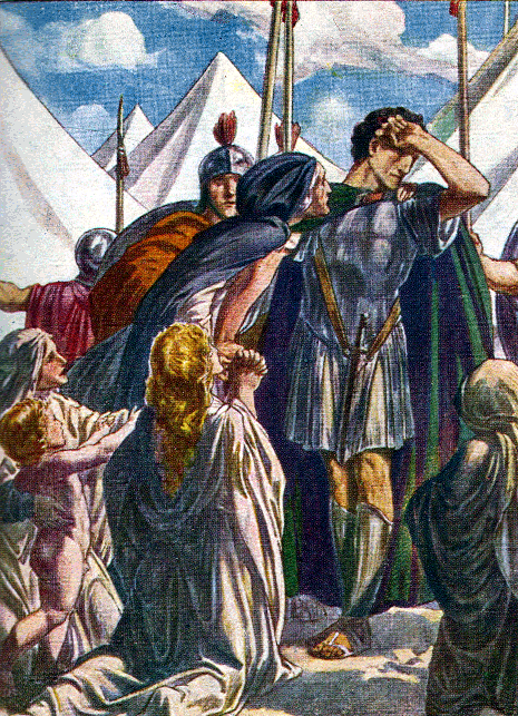 Coriolanus and his mother