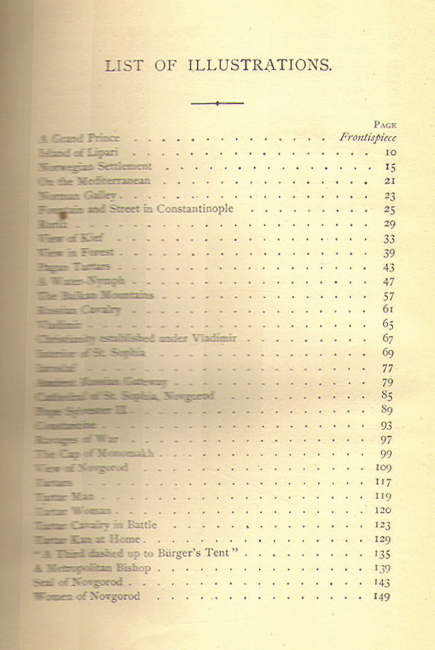 [Illustrations, Page 1 of 3] from History of Russia by Nathan Dole