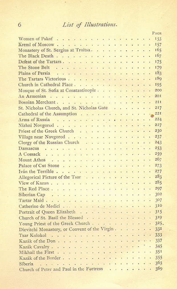 [Illustrations, Page 2 of 3] from History of Russia by Nathan Dole