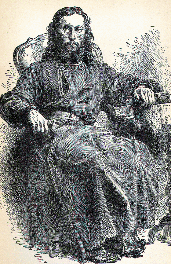 Young priest of the Greek church