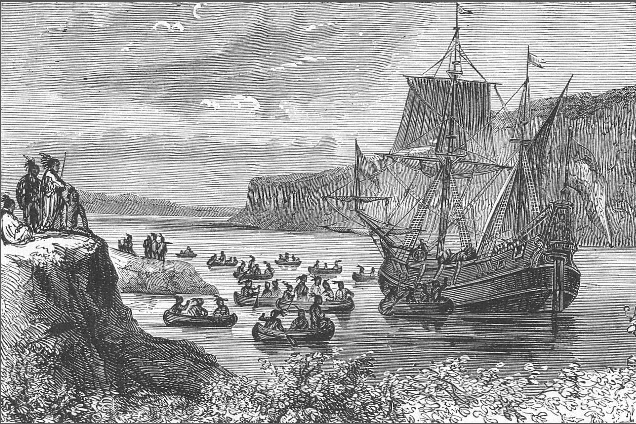 British ship at Yonkers