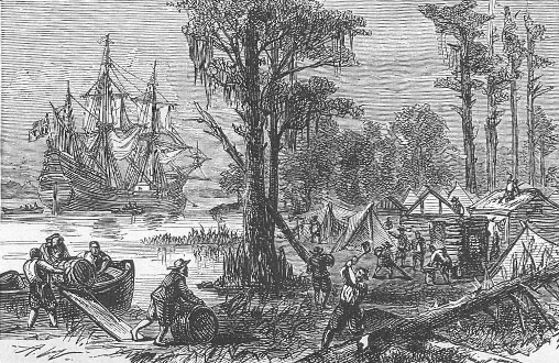 Arrival at Jamestown