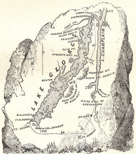 Lakes George and Champlain