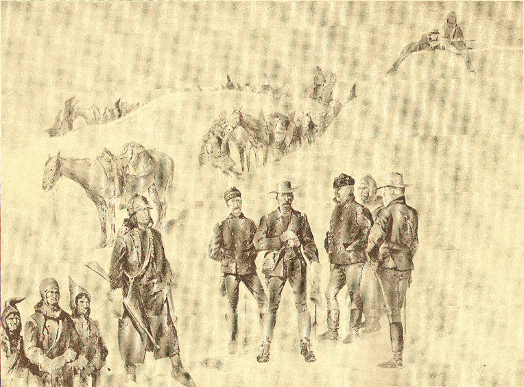 [Illustration] from Indian History for Young Folks by Francis Drake