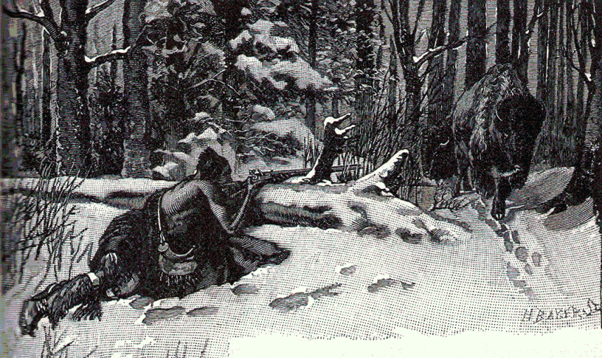 Shooting buffalo