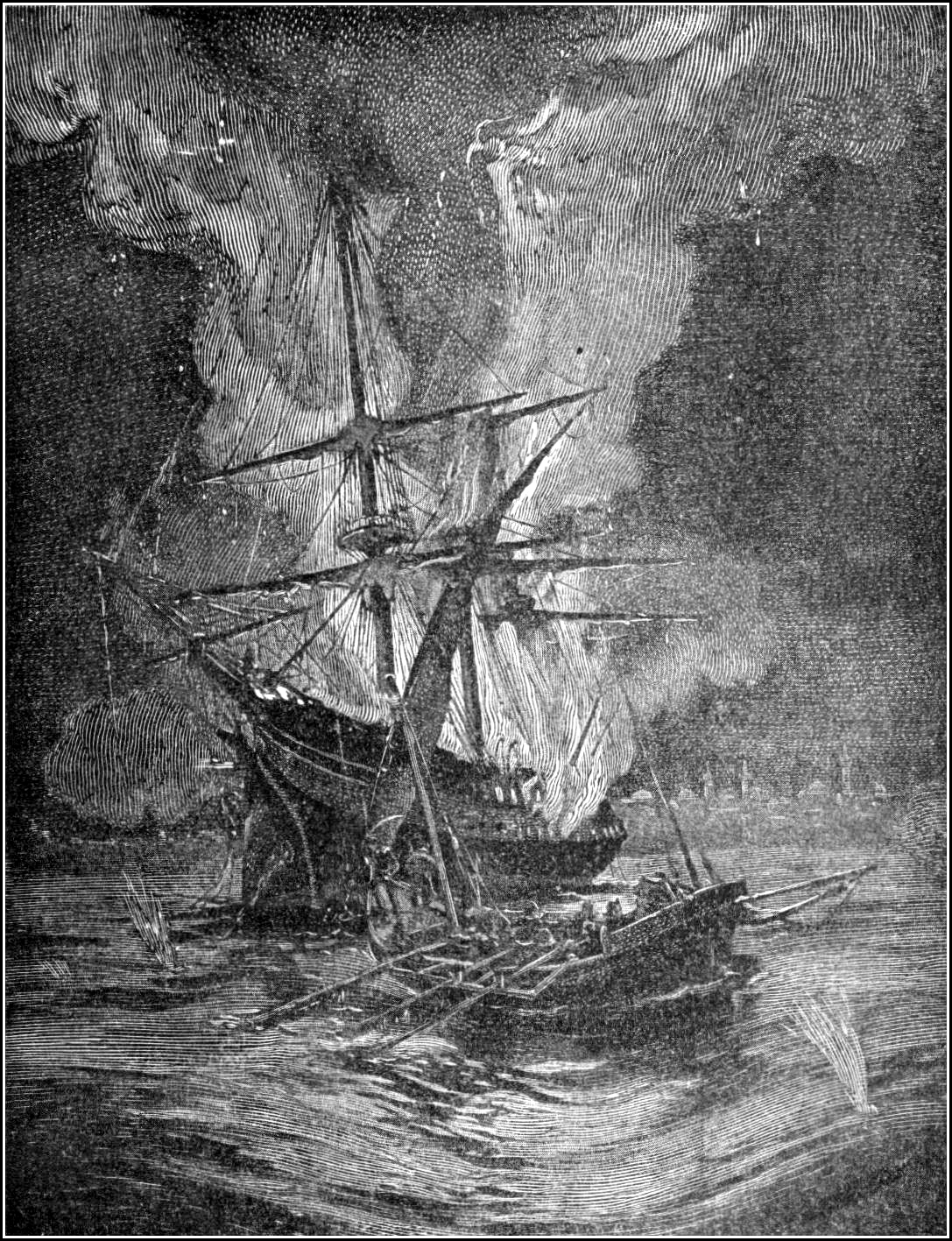 Burning the Philadelphia