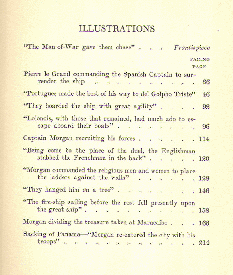 [Illustrations] from Buccaneers of America by J. Esquemeling