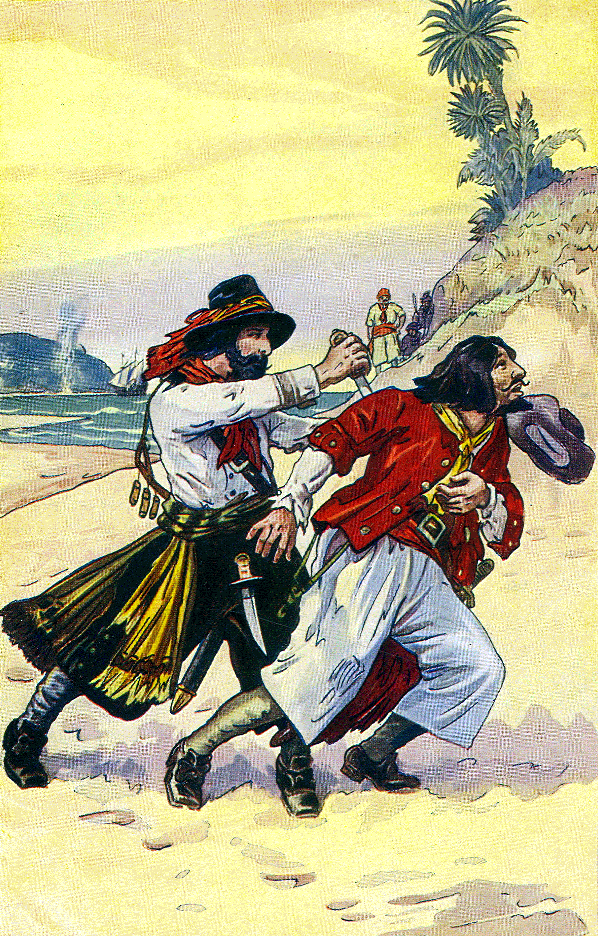 Captain Morgan murders a Frenchman