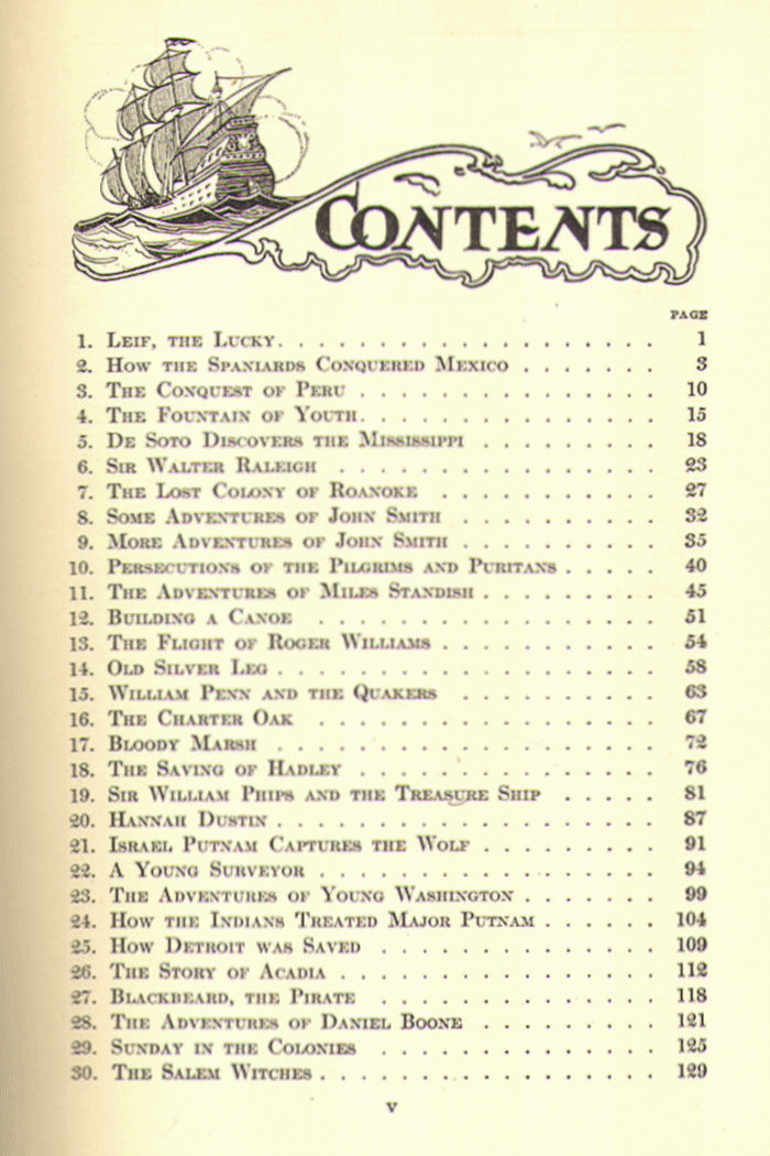 [Contents, Page 1 of 3] from America First by Lawton Evans
