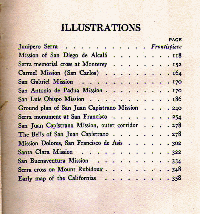 [Illustrations] from Junipero Serra by A. H. Fitch