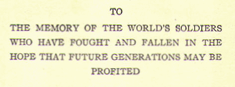 [Dedication] from Boys' Book of Battles by Chelsea Fraser