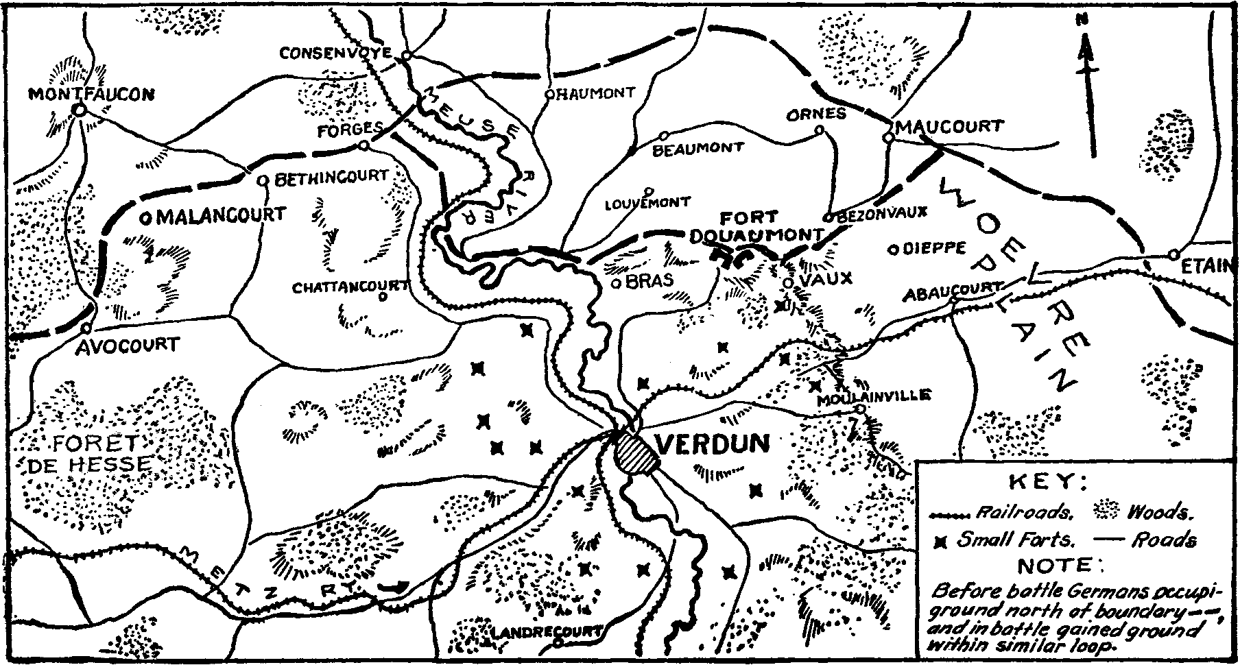 Battle Map: Verdune Verdun