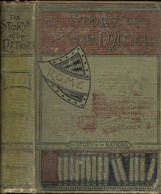 [Book Cover] from The Story of Rome by Arthur Gilman