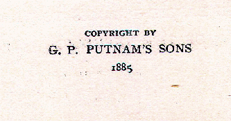 [Copyright Page] from The Story of Rome by Arthur Gilman