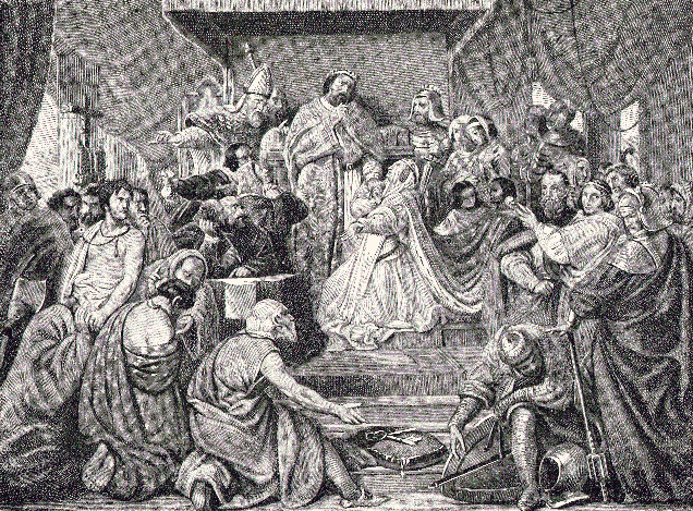 Philippa and the Burghers of Calais.