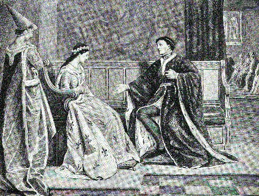 Wooing of Henry V.