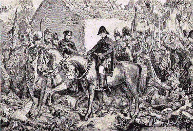 Wellington and Blucher.