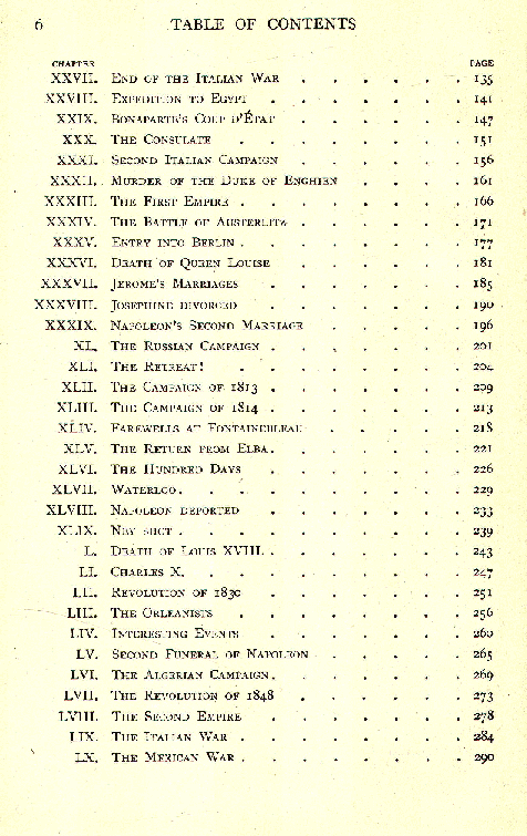 [Contents, page 1 of 3] from The Story of Modern France by Helene Guerber