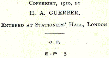 [Copyright] from The Story of Old France by Helene Guerber